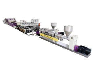 PP Hollow Building Template Extrusion Line