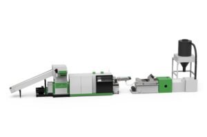 Shredder Extrudder Recycling Pelletizing System