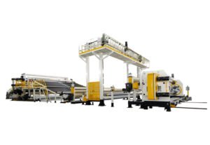 TPO PVC EVA HDPE Waterproof Geomembrane Sheet Extrusion Line