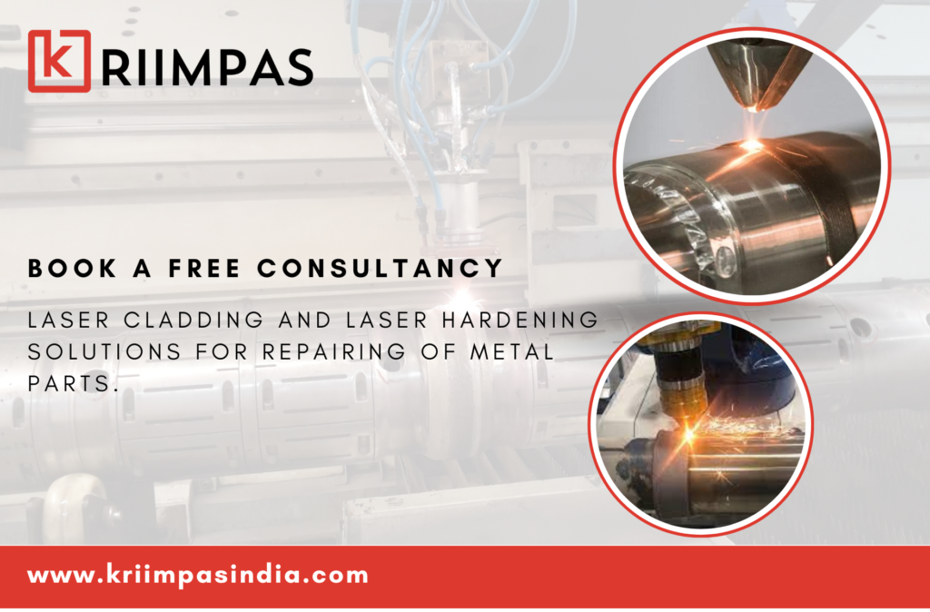 Laser cladding and laser hardening solutions for repairing of metal parts.