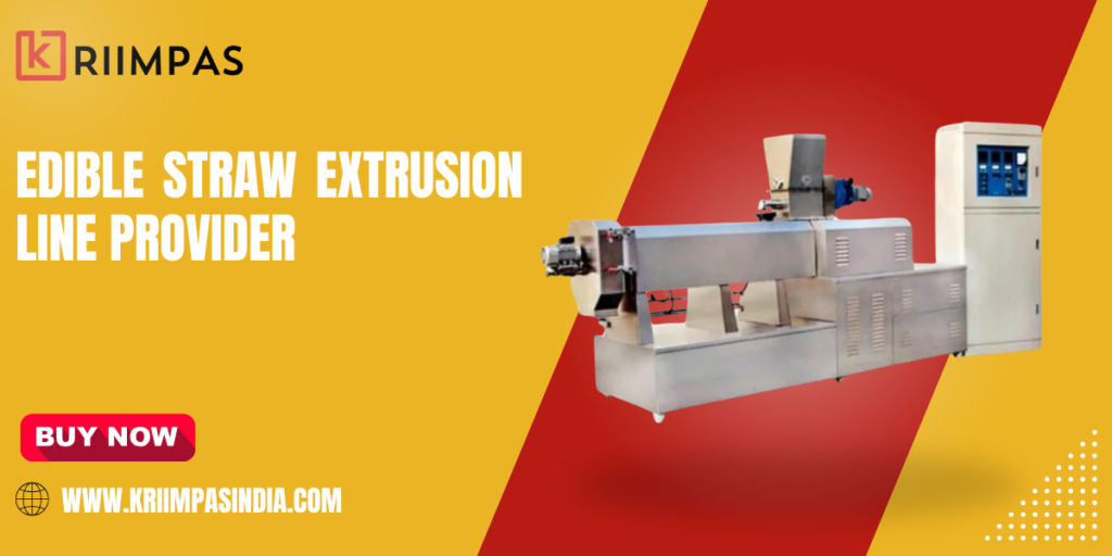 Edible Straw Extrusion line Provider