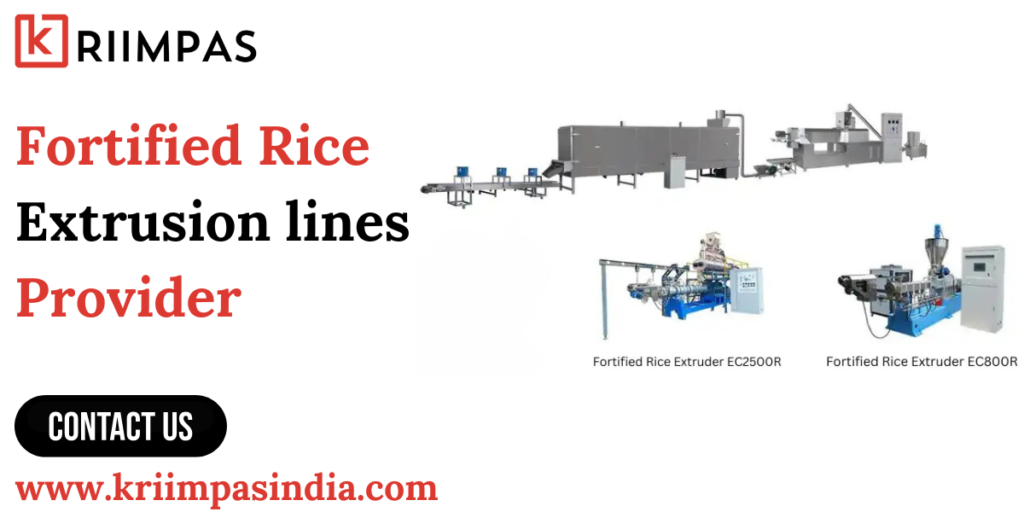 Fortified Rice Extrusion lines Provider