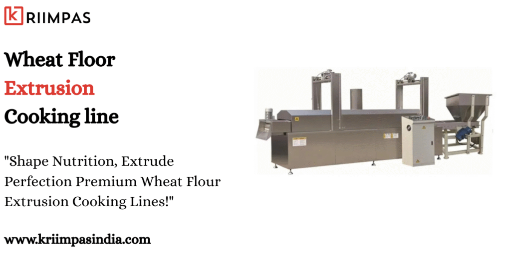 Wheat Floor Extrusion Cooking line
