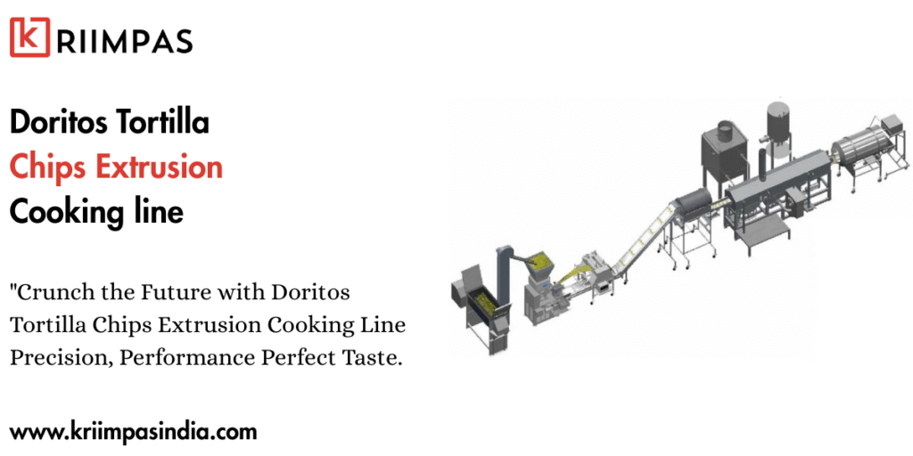Doritos Tortilla Chips Extrusion Cooking line