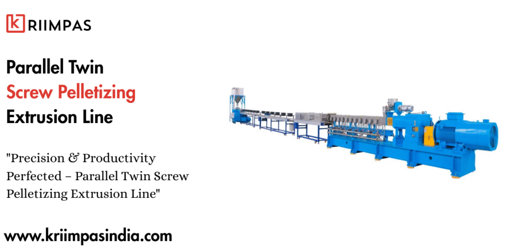 Parallel Twin Screw Pelletizing Extrusion Line