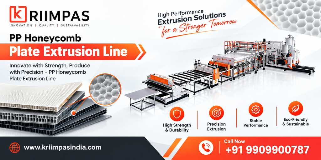 PP Honeycomb Plate Extrusion Line